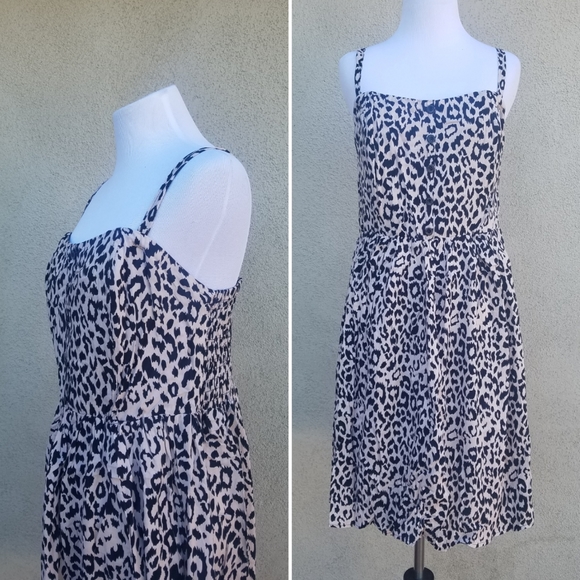 Torrid Plus Size Leopard Print Dress Size 2 - Picture 8 of 9